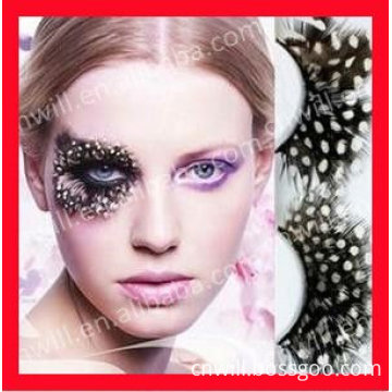 Crazy False Eyelashes Natural Feather Eyelash Natural Feather For 2013